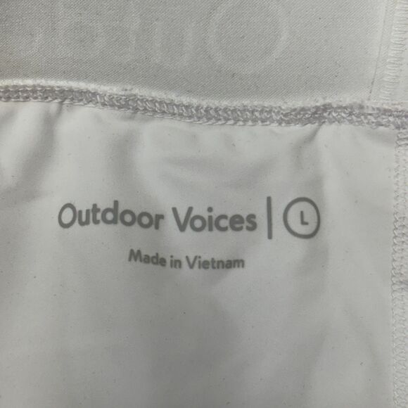 Outdoor Voices Women Golf Tennis Active Skort Skirt Size Large White C026 -16 - Picture 9 of 16